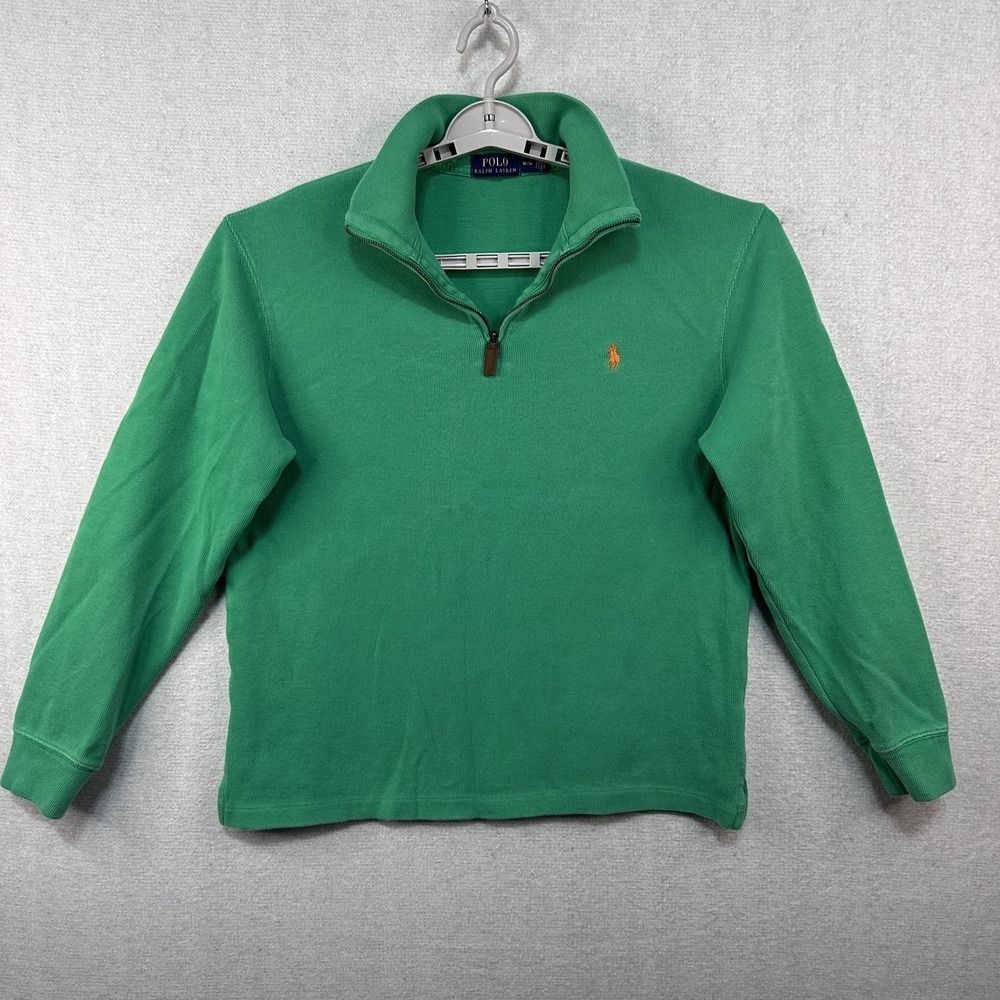 Polo Ralph Lauren Men's Medium Quarter Zip Green